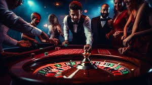 Pengguna mengakses live casino melalui perangkat mobile dengan antarmuka responsif